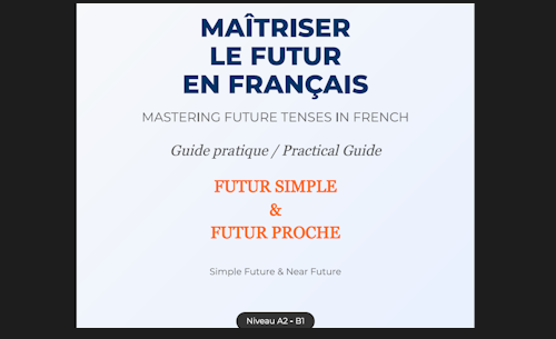 Ebook: the French future tense